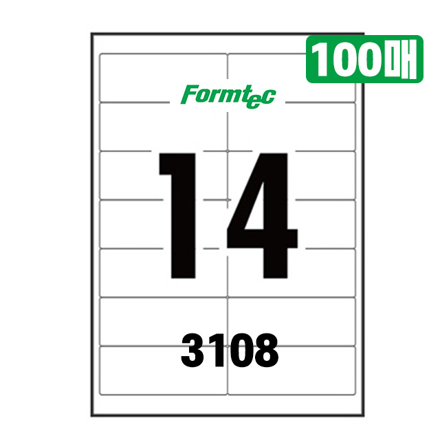 하이에코 물류관리용 라벨 3108 (100매)