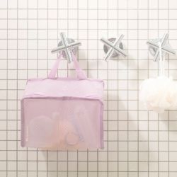 트래블러스_코팅메쉬 파우치 큐브 미디움