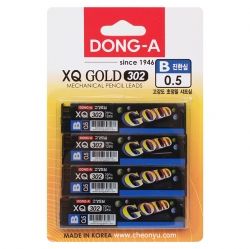  샤프심 302 골드 0.5mm 4개입 세트