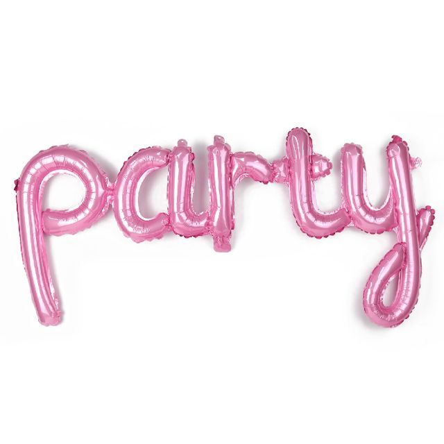 Party 파티 호일풍선 (핑크)