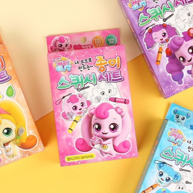 캐치티니핑 종이스퀴시세트 (12개 1세트)