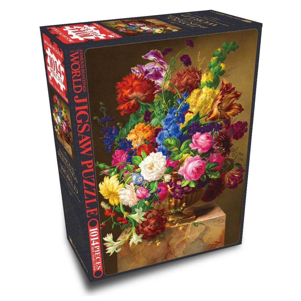 세계명화 직소퍼즐 1014조각_화병속의 화려한 꽃들