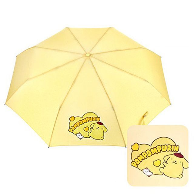 폼폼푸린 55 하트 3단 우산