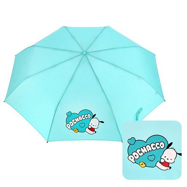 [산리오] 포차코 55 하트 3단 우산