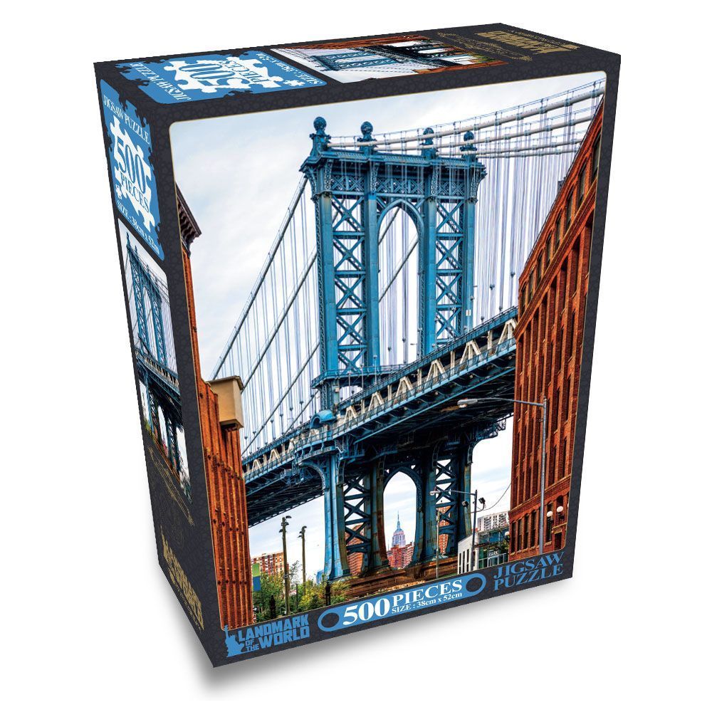세계 랜드마크 직소퍼즐 500조각_맨하탄브리지