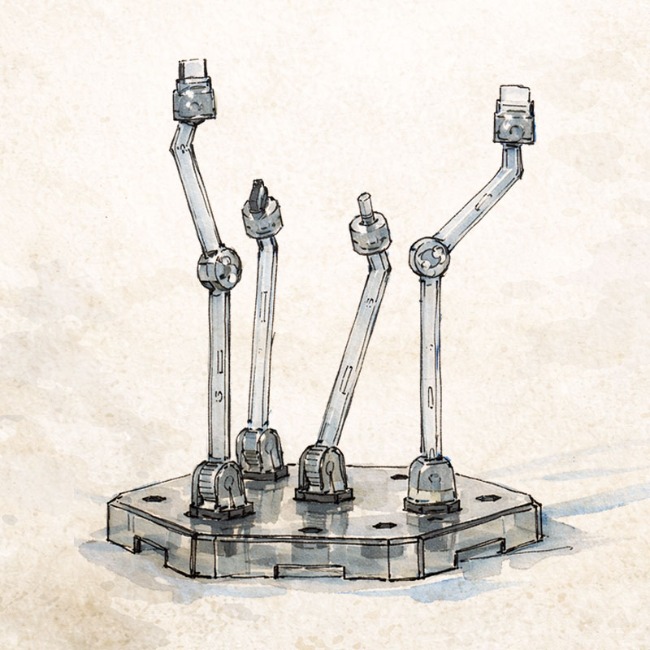 [아카데미] 4D 키트 멀티 스탠드