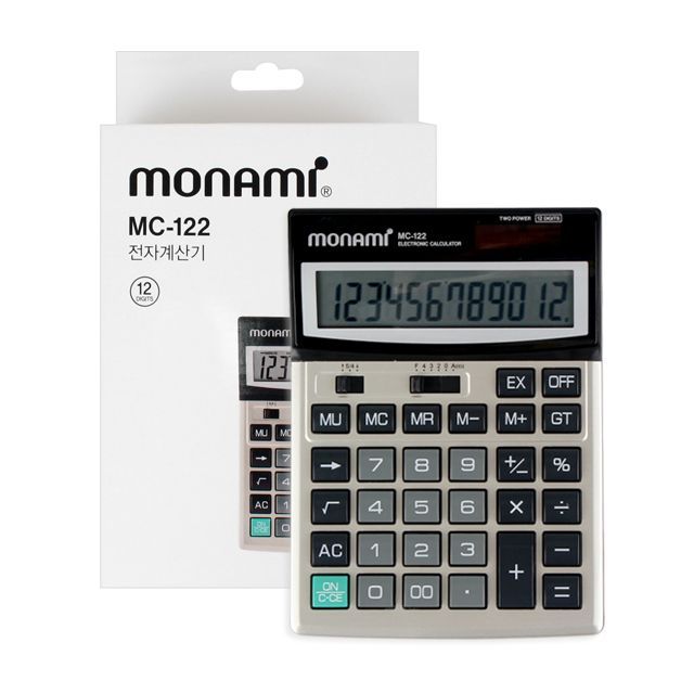 모나미 MC-122 계산기