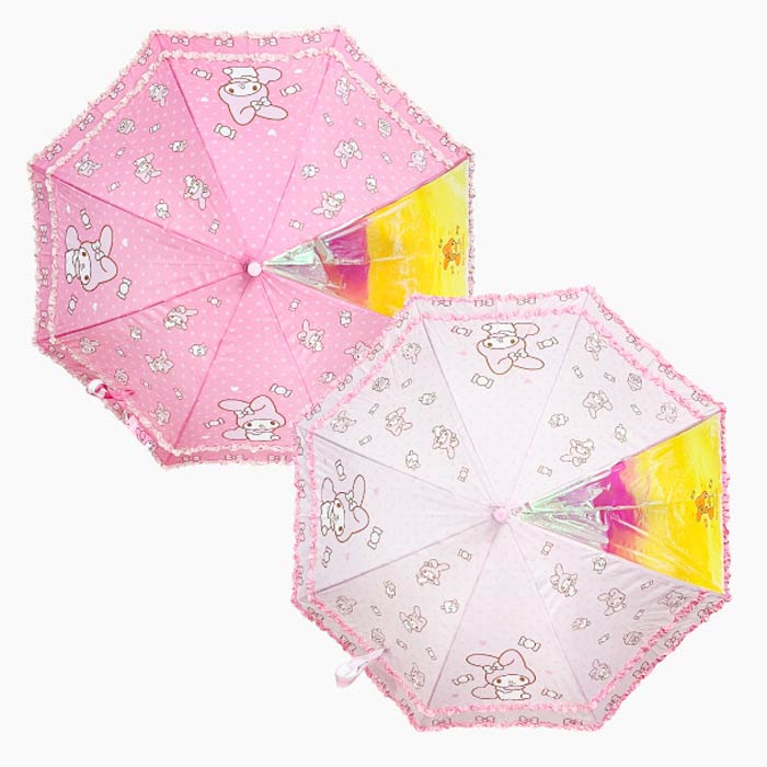 마이멜로디 47 디저트 이중 프릴 아동 우산