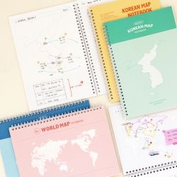 혼자공부 지도 노트 (B5 한국사 세계사 모눈)