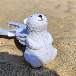 북극곰 모래집게 눈집게