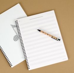 심플 A4 PP 음악 스프링노트