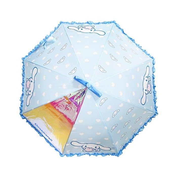 [산리오] 시나모롤 47cm 하트패턴 장우산