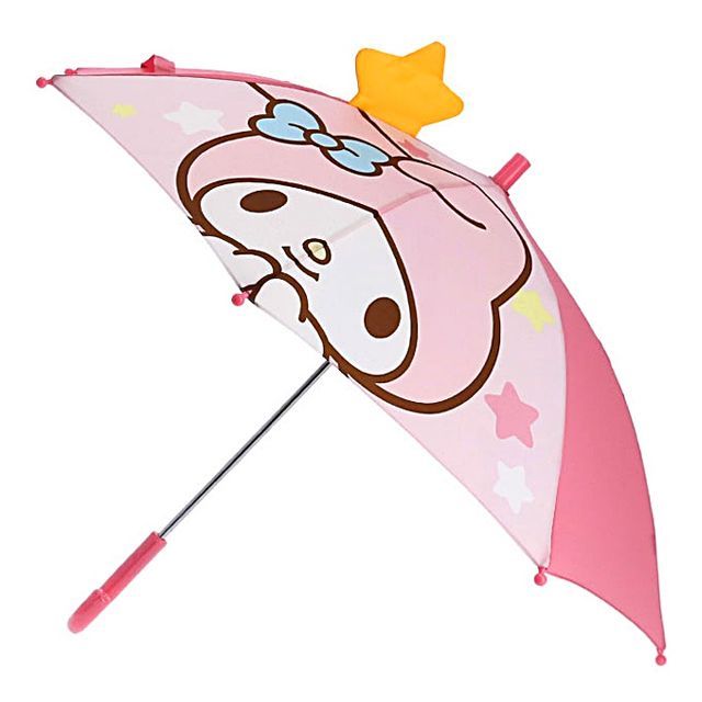 [산리오] 마이멜로디 47cm 스윗스타 입체 홀로그램 장우산