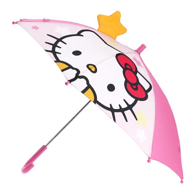 [산리오] 헬로키티 47cm 스윗스타 입체 홀로그램 장우산