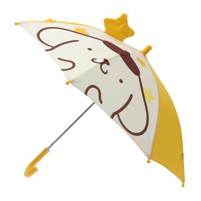 [산리오] 폼폼푸린 47cm 스윗스타 입체 홀로그램 장우산