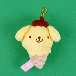 폼폼푸린 아이스크림 가방고리 8cm