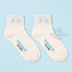 시나모롤 데일리 페이스 양말