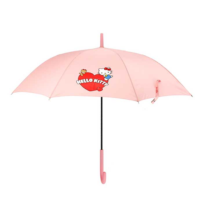 헬로키티 60cm 하트 장우산