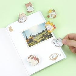 냥냥 랜덤 아크릴 집게 (30개 1세트)