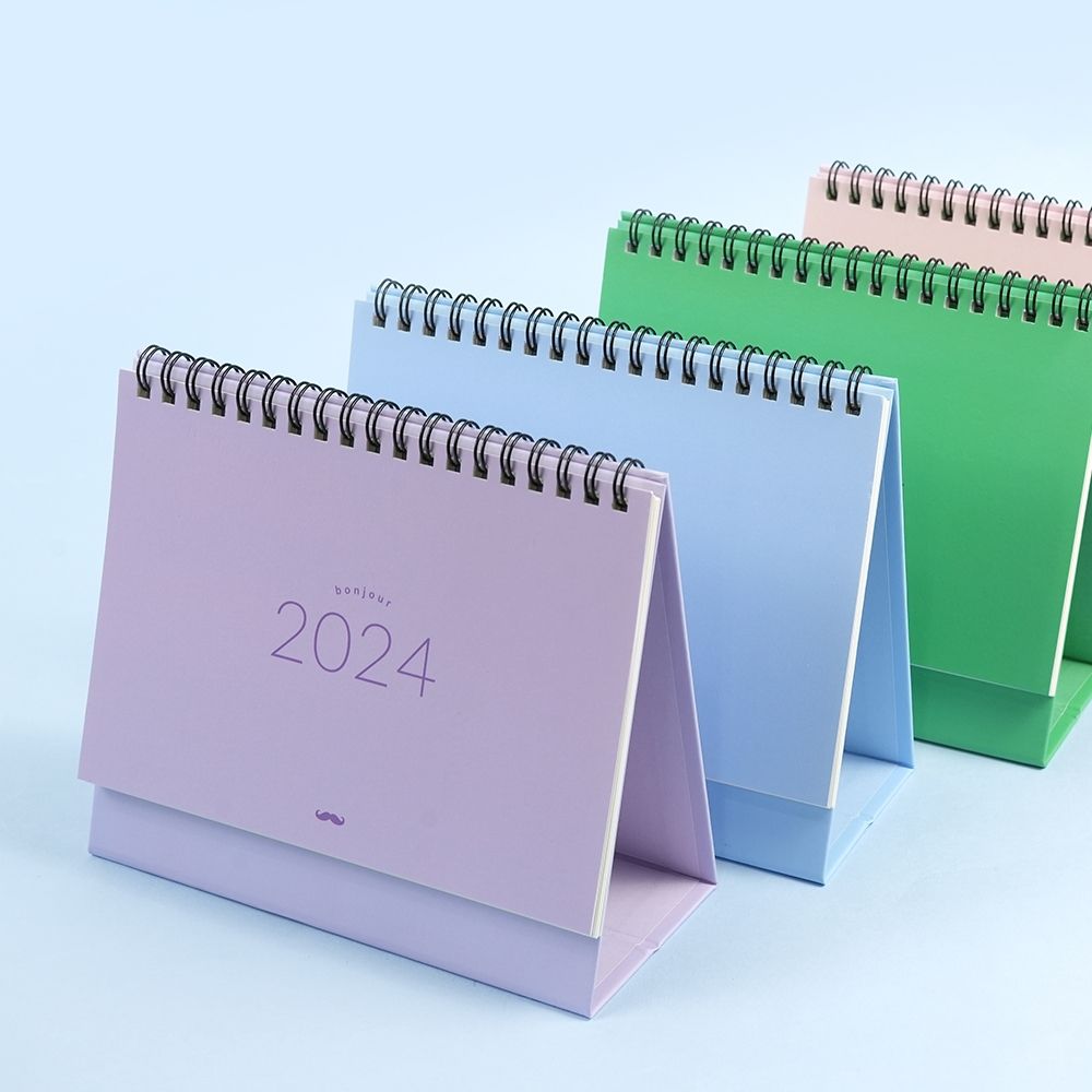 봉주르 2024 탁상 캘린더 랜덤발송