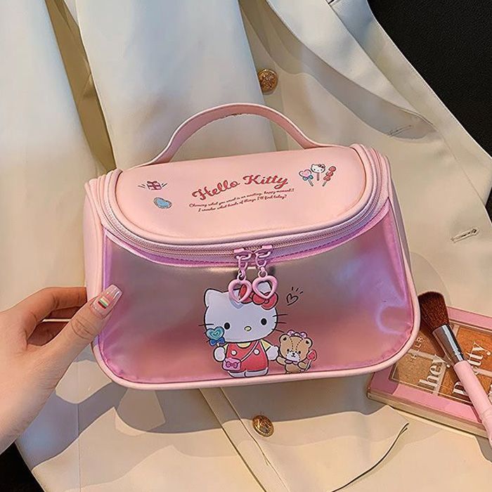 헬로키티 메이크업 파우치