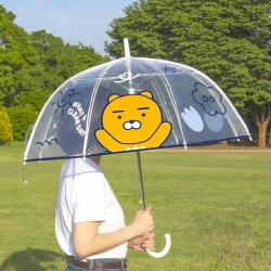 카카오프렌즈 돔형 8K 투명 장우산