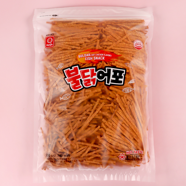  불닭어포덕용 500g 대용량