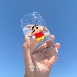 짱구 글라스컵 2P 세트 짱구＆흰둥이
