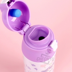 쿠로미 플라워리스 스테인레스 보온 보냉 보틀 360ML