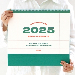 2025 기본 대형 B4 탁상 달력(데스크 캘린더)