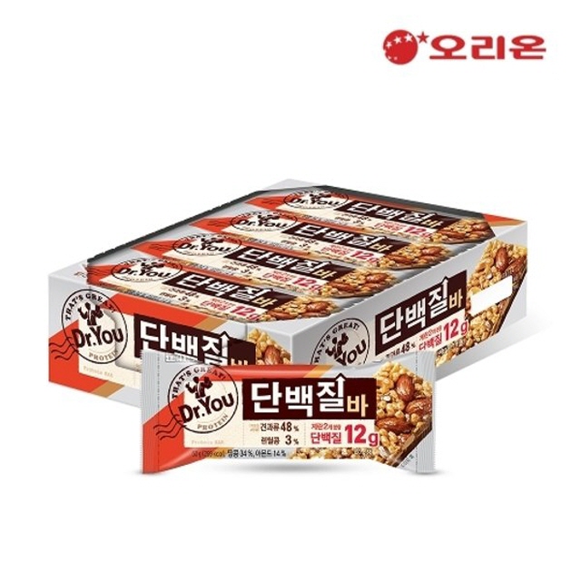 닥터유 단백질바 50g (12개 1세트)