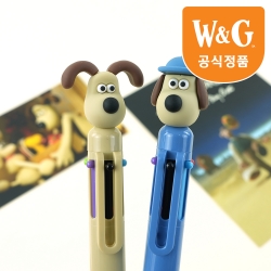 월레스와그로밋 피규어 6색볼펜 0.7mm (20개 1세트)