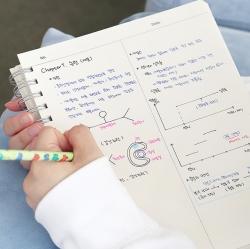 텐스쿨 가볍고 두꺼운 수학 연습장 (중학생 고등학생 수학노트)