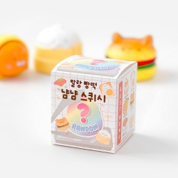 말랑 빵떡 냠냠 랜덤 스퀴시