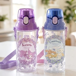 산리오 플라워리스 원터치 클리어 보틀 480ml
