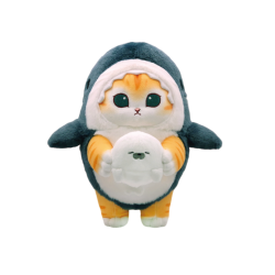 모후샌드 치즈냥 상어 코스튬 (25cm)