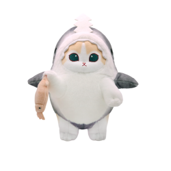 모후샌드 크림냥 상어 코스튬 (25cm)