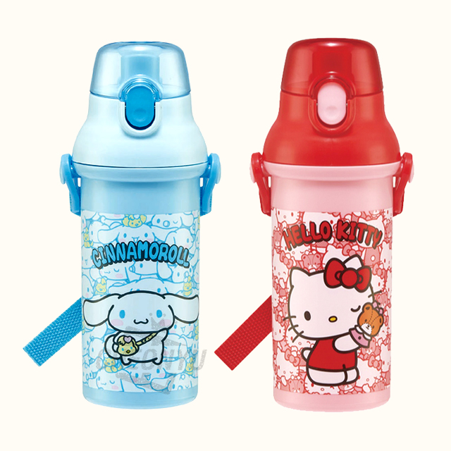 [산리오] 산리오 숨바꼭질 원터치 물통 480ml 