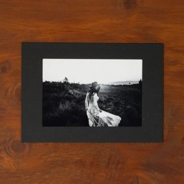 [무즈앤뷰즈] 종이액자 5X7 BLACK 10장