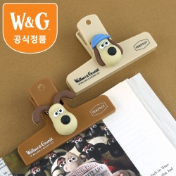 월레스그로밋 캐릭터 집게 (낱개) 랜덤발송