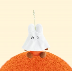 유령 미피 가방고리 인형 15cm- 브라운