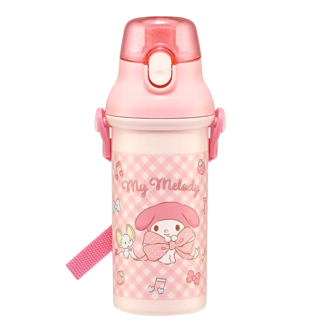 마이멜로디 빅리본 원터치 물통 480ml