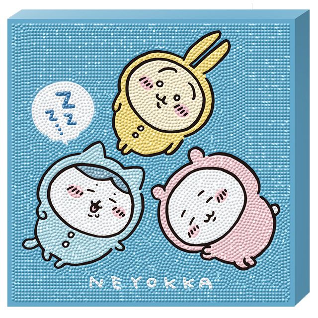 [치이카와] 치이카와 캔버스 보석십자수 - 먼작귀 댕굴댕굴 꿀잠