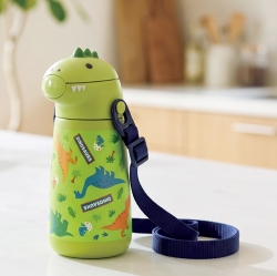 다이노사우루스 다이컷 스텐 스트로 보틀 370ml