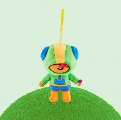 브롤스타즈 레온 가방고리 인형