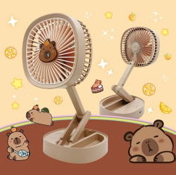 카피바라 폴딩 스탠드 선풍기 (랜덤발송)