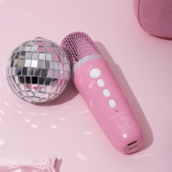헬로키티 블루투스 스피커 마이크 세트