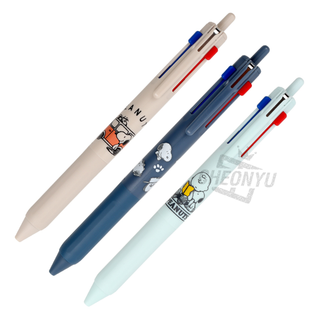 [피너츠] 스누피 JETSTREAM 3색