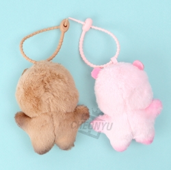 베이비 카피바라 봉제 인형 키링_낱개 (랜덤발송)