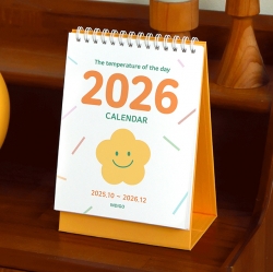 2026 오늘의 온도 탁상 달력 (25년 10월-26년 12월 데스크 캘린더)